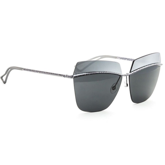 Dior Sunglasses Argent Blue w/Silver Lens - Picture 3 of 3